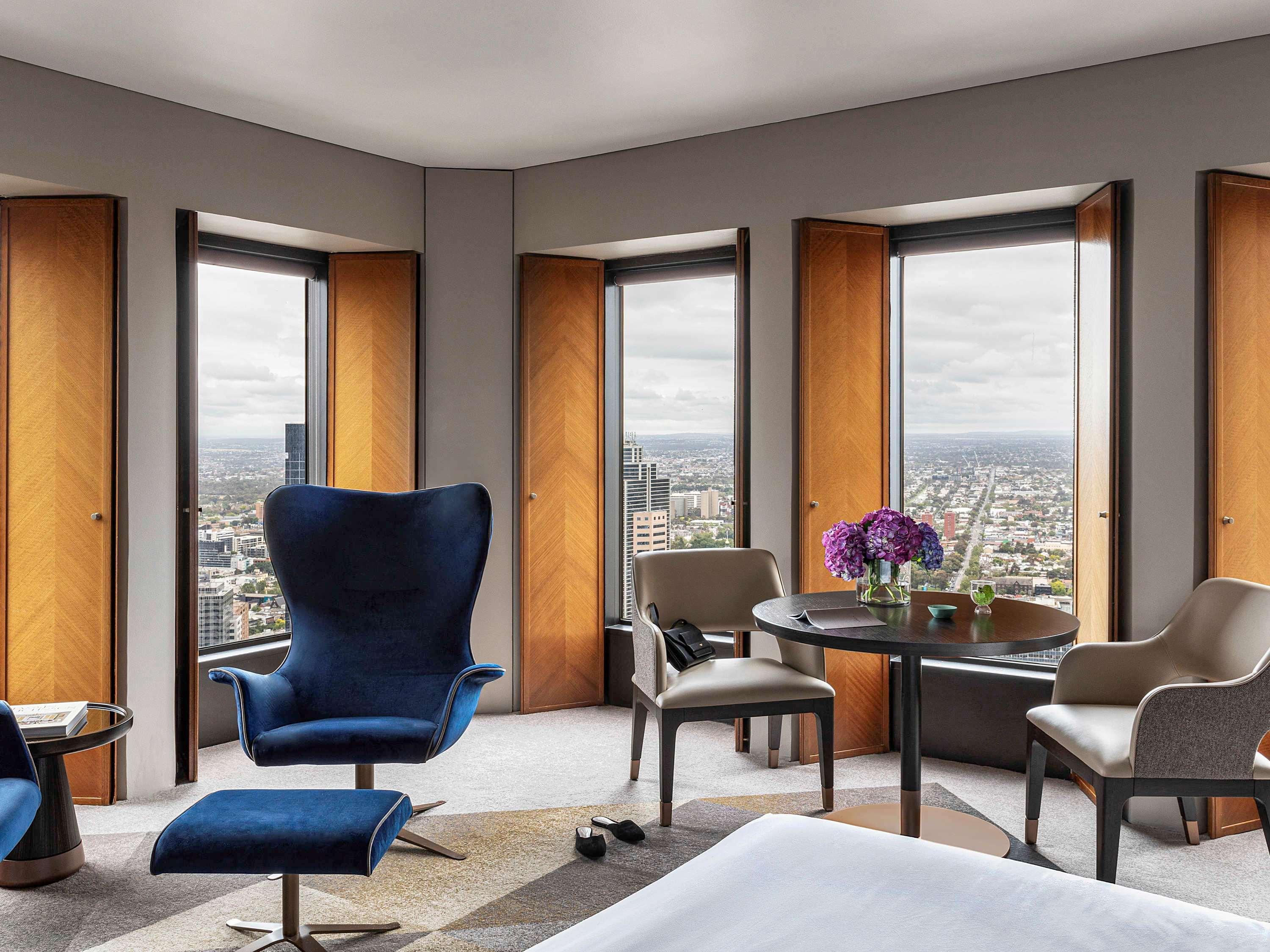 Hotel Sofitel Melbourne On Collins Exterior foto A suite at the Four Seasons Hotel, London