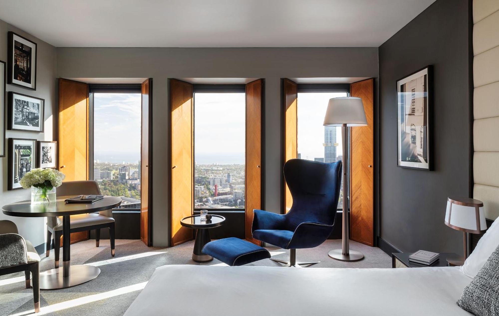 Hotel Sofitel Melbourne On Collins Exterior foto Interior of a typical apartment